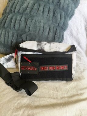 WOLFpak Tactical Fanny Pack - Timber Wolf Savage Red Tie Dye